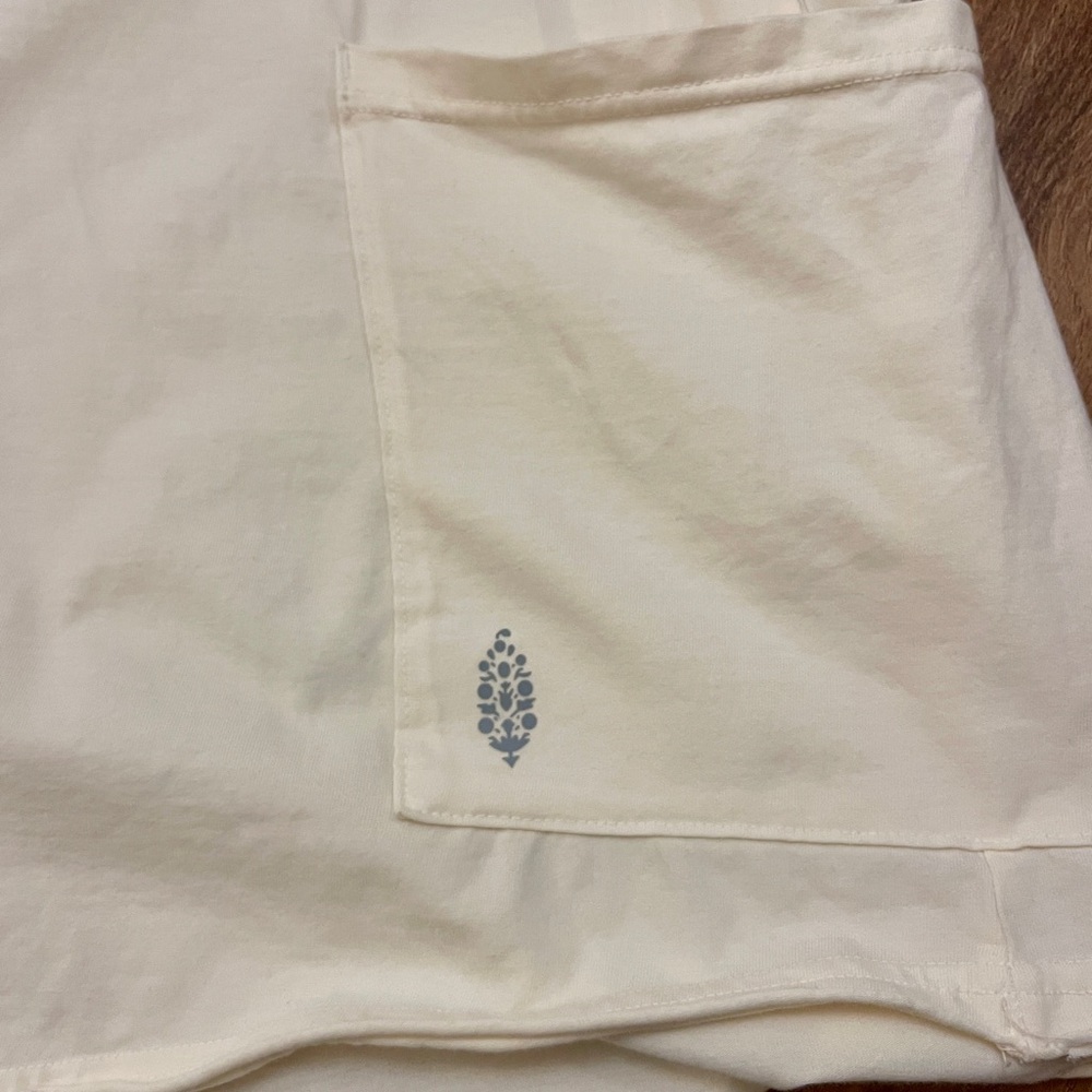 FP Movement by Free People Cream Hot Shot Tee Romper - Picture 3 of 5